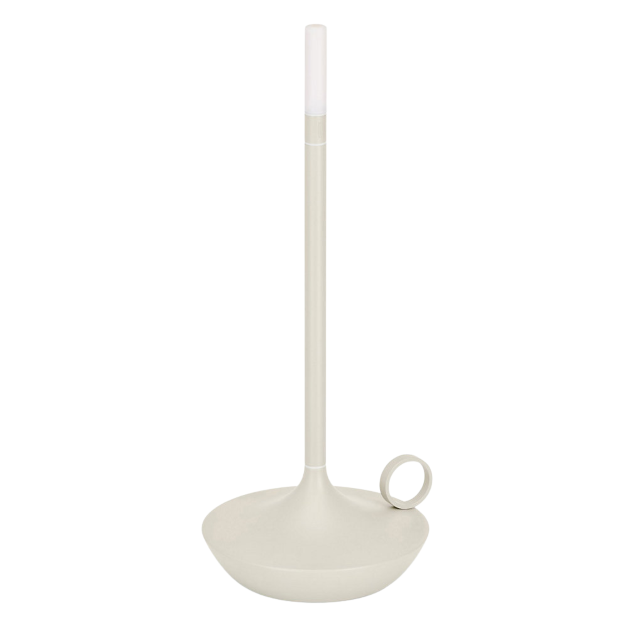 The large mist gray Wick Pro Cordless Lamp from Graypants.