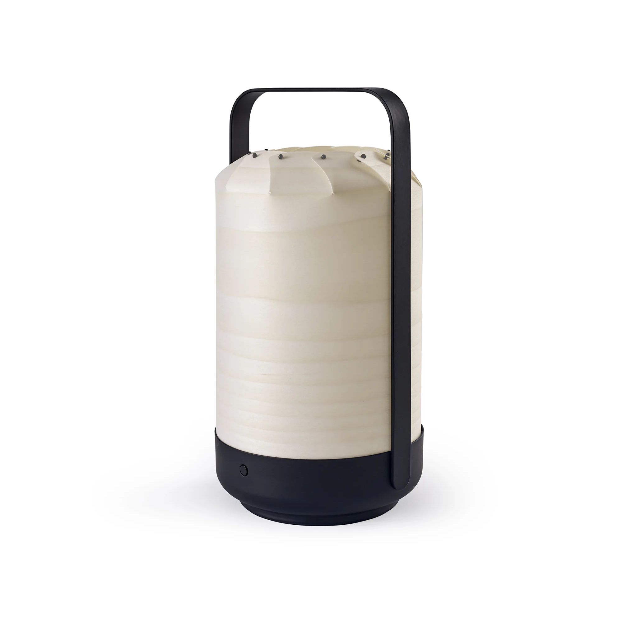 The ivory white Mini Chou Cordless Table Lamp from LZF.