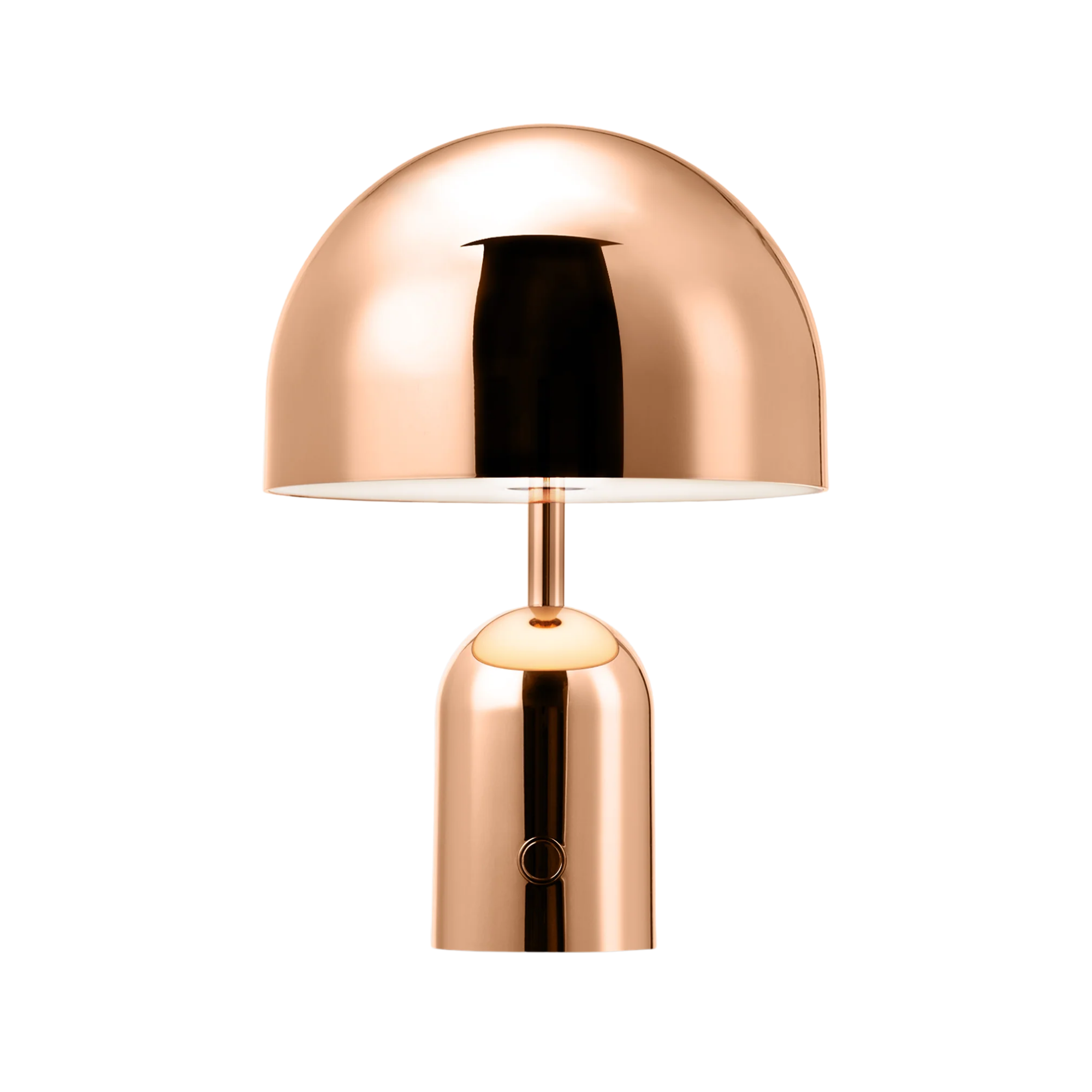 The copper Bell Cordless Lamp from Tom Dixon.