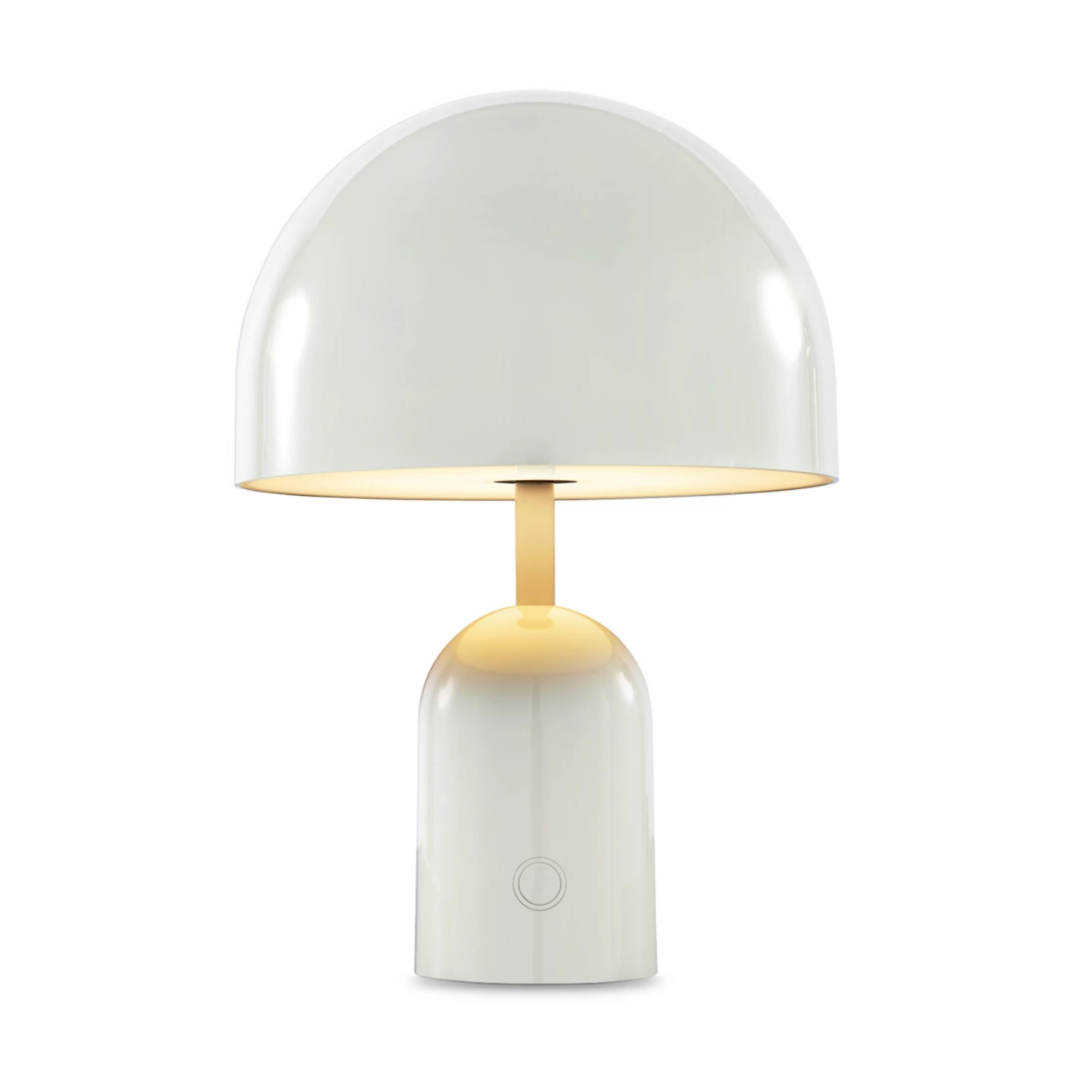 The gray Bell Cordless Lamp from Tom Dixon.