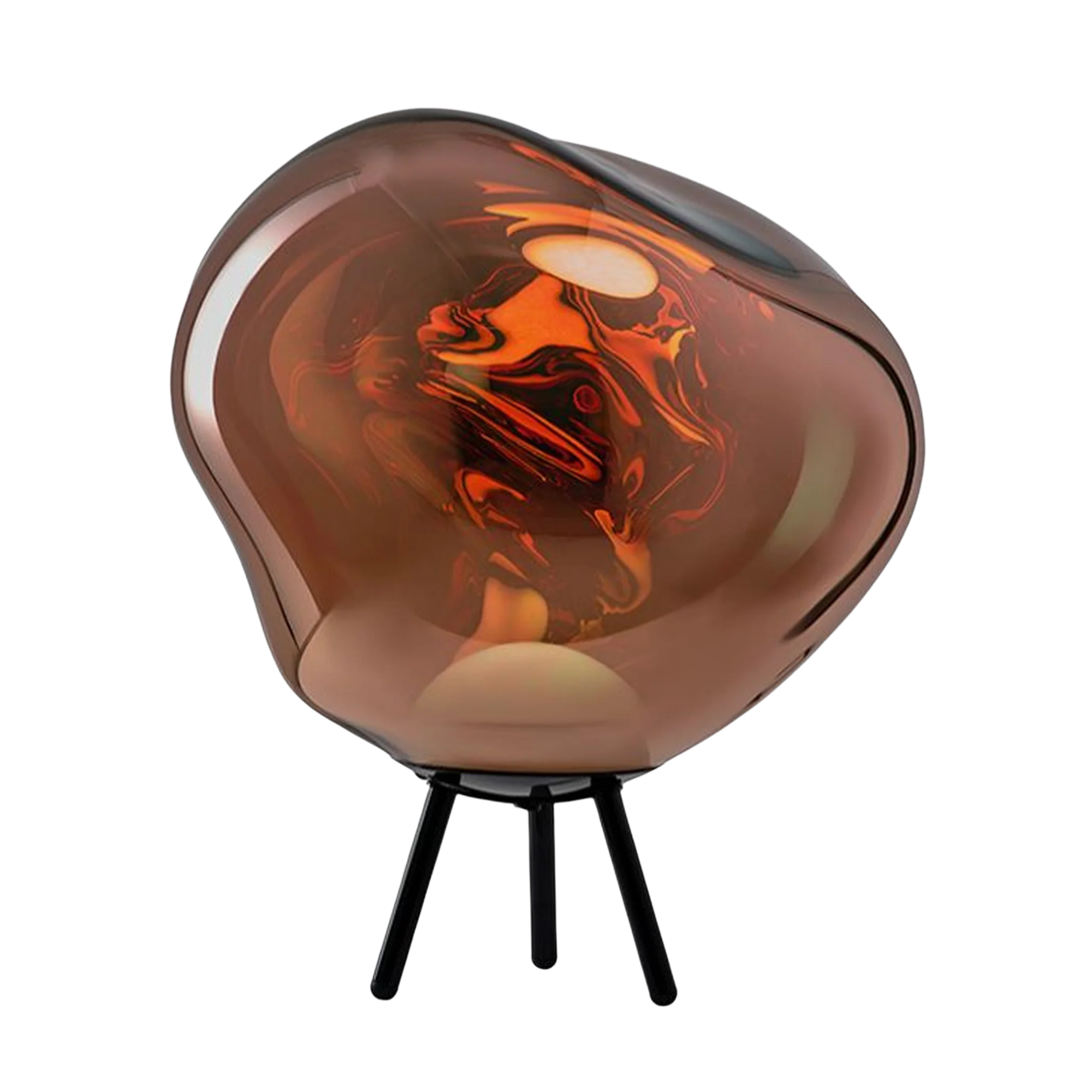 The copper Melt Cordless Floor Lamp from Tom Dixon.