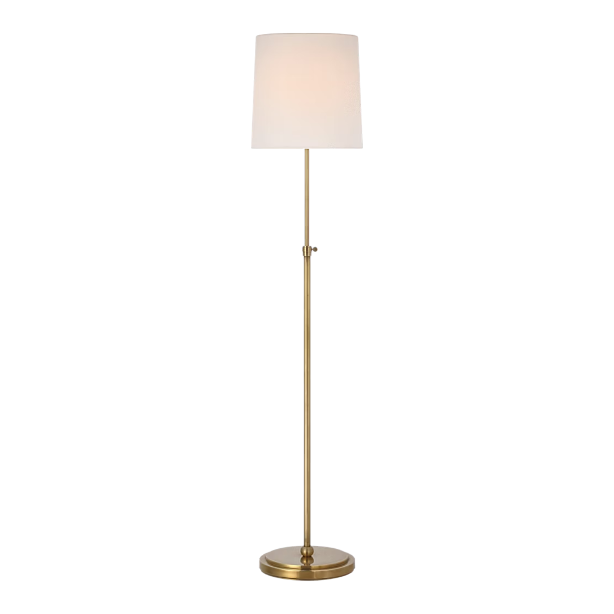The brass Bryant Adjustable Cordless Floor Lamp.