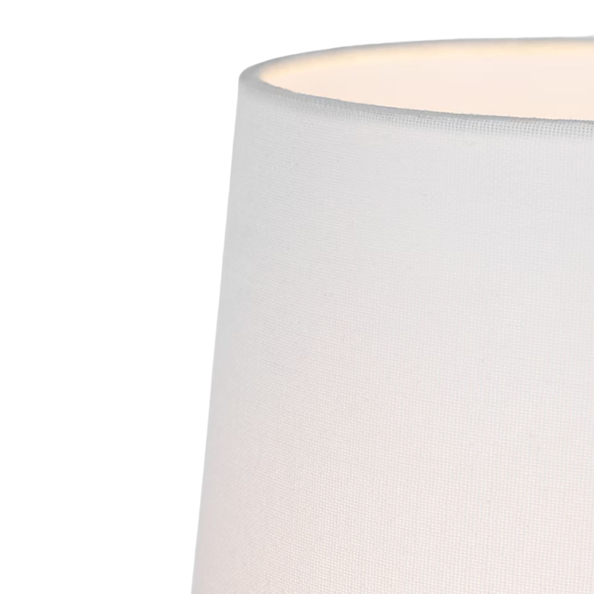 The Lupin Cordless Lamp from Visual Comfort Signature, focusing on the linen shade.