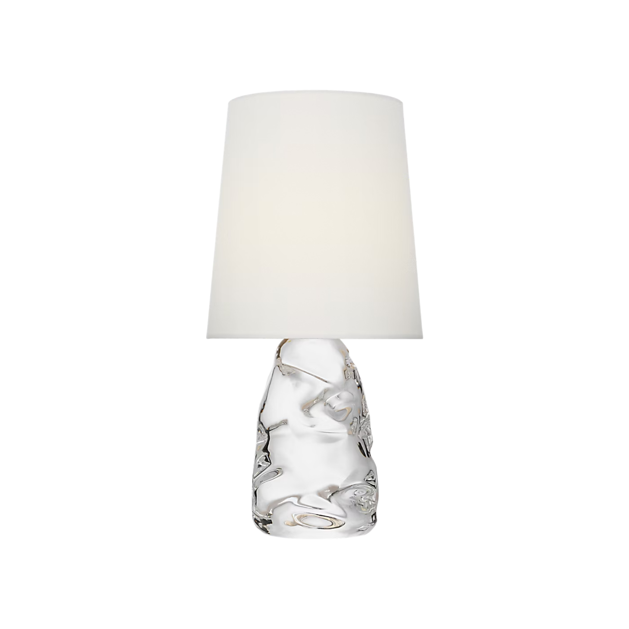 The glass Lupin Cordless Lamp from Visual Comfort Signature.