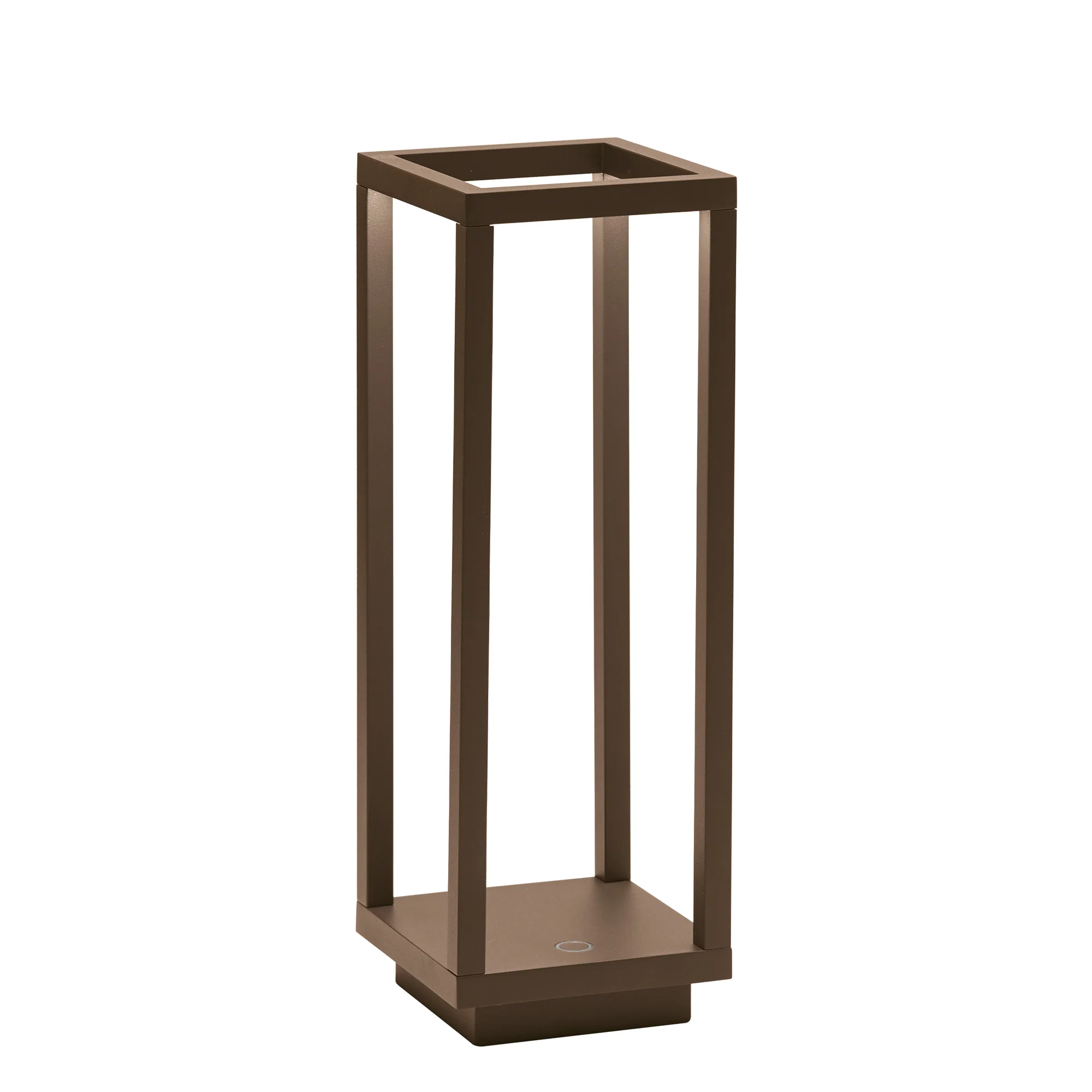 The rust Home Cordless Lamp from Zafferano.