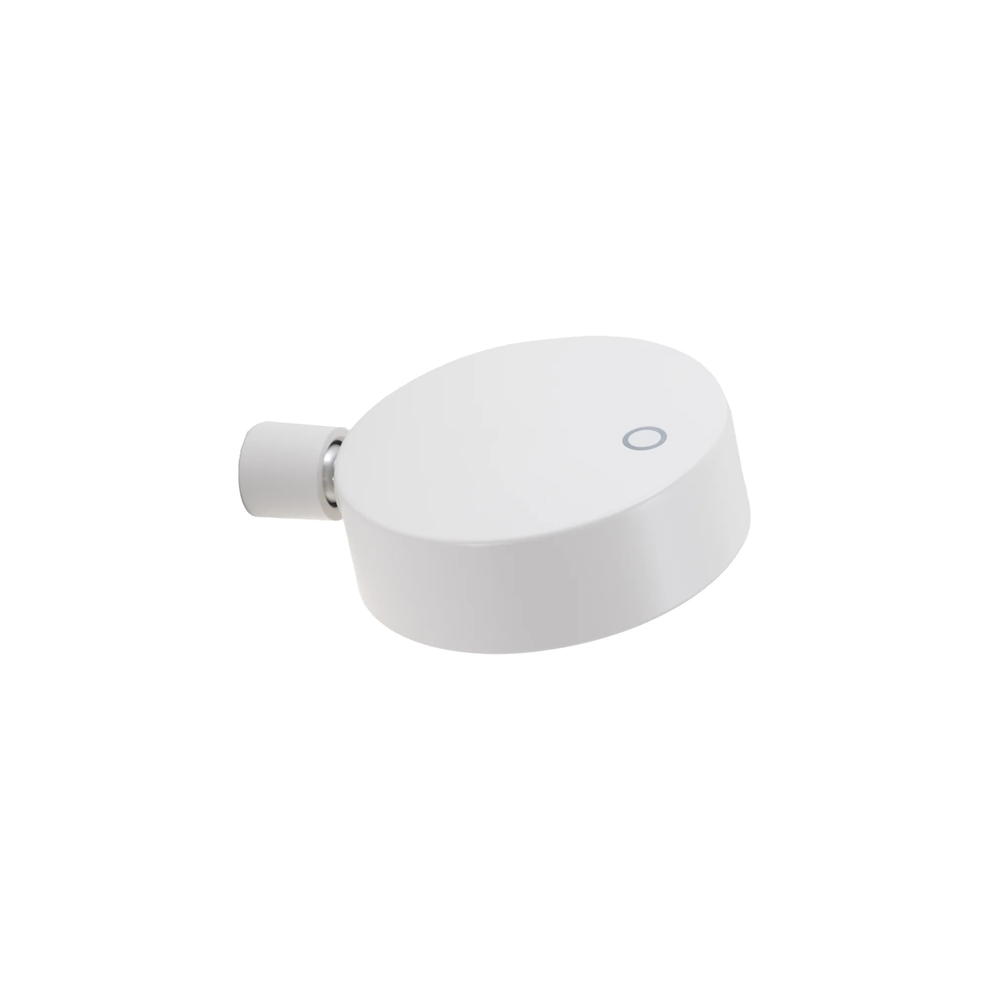 The white Super O Wall Spotlight Sconce from Zafferano.