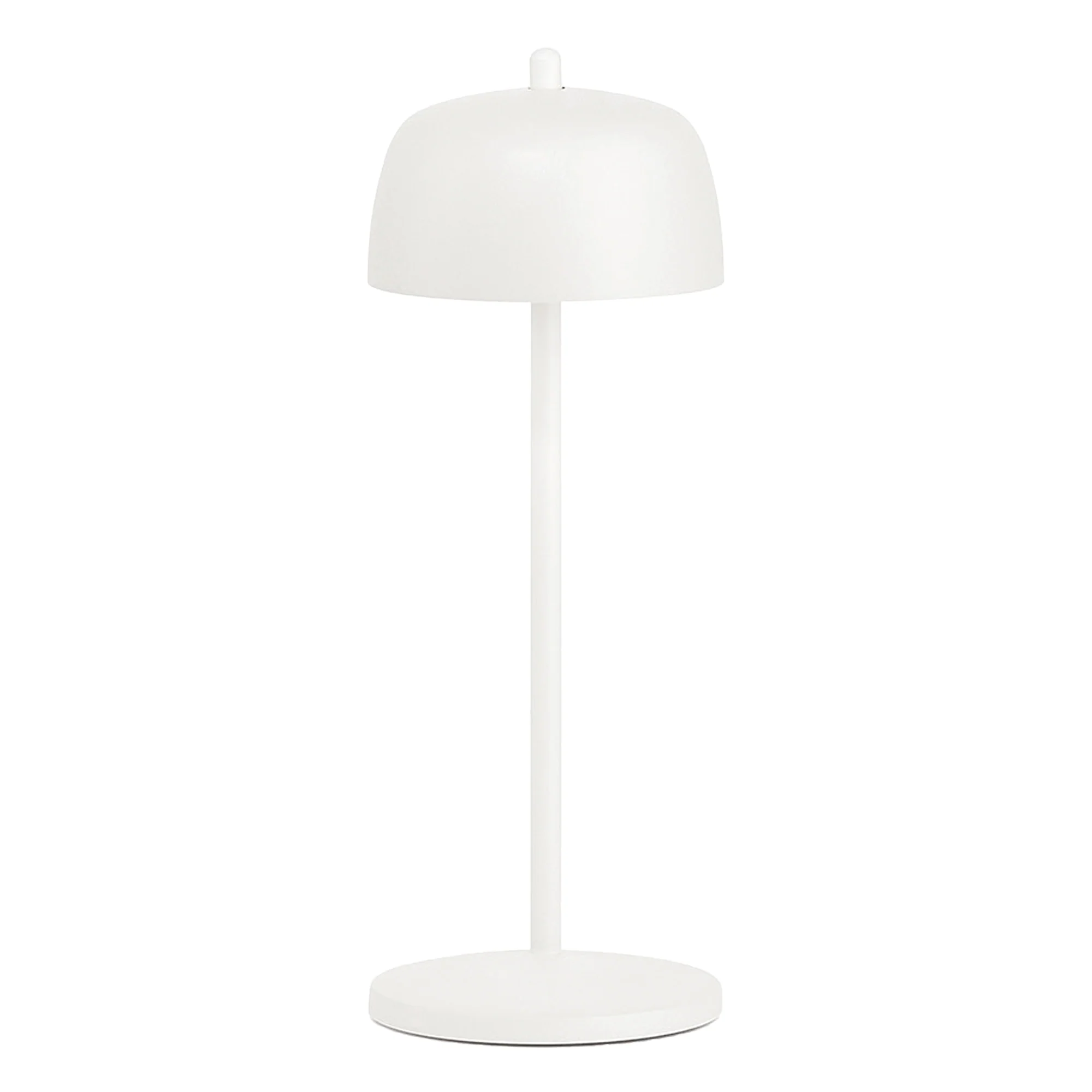 The matte white Theta Pro Cordless Lamp from Zafferano.