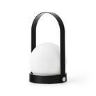 The black Carrie Portable Table Lamp from Audo Copenhagen.