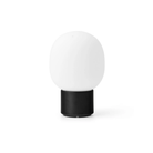The back of the black JWDA Portable Table Lamp from Audo Copenhagen.