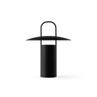The black Ray Portable Table Lamp from Audo Copenhagen.