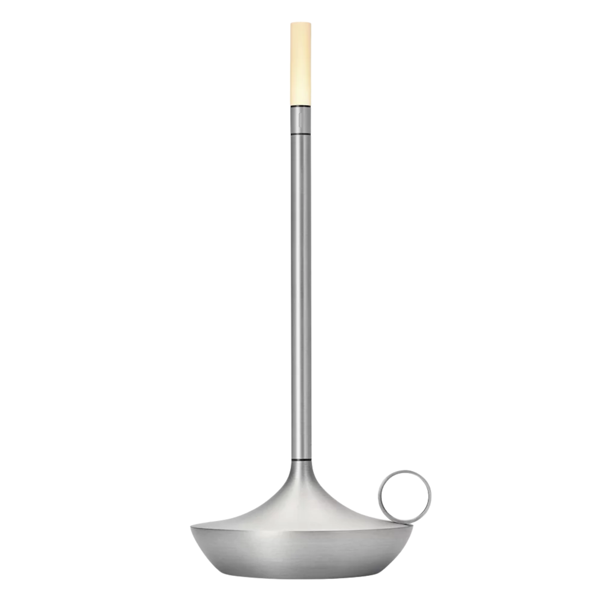 The large aluminum Wick Cordless Lamp from Graypants.
