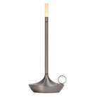 The large graphite Wick Cordless Lamp from Graypants.