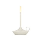 The small mist gray Wick Cordless Lamp from Graypants.