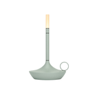 The small sage green Wick Cordless Lamp from Graypants.