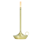 The large brass Wick Pro Cordless Lamp from Graypants.
