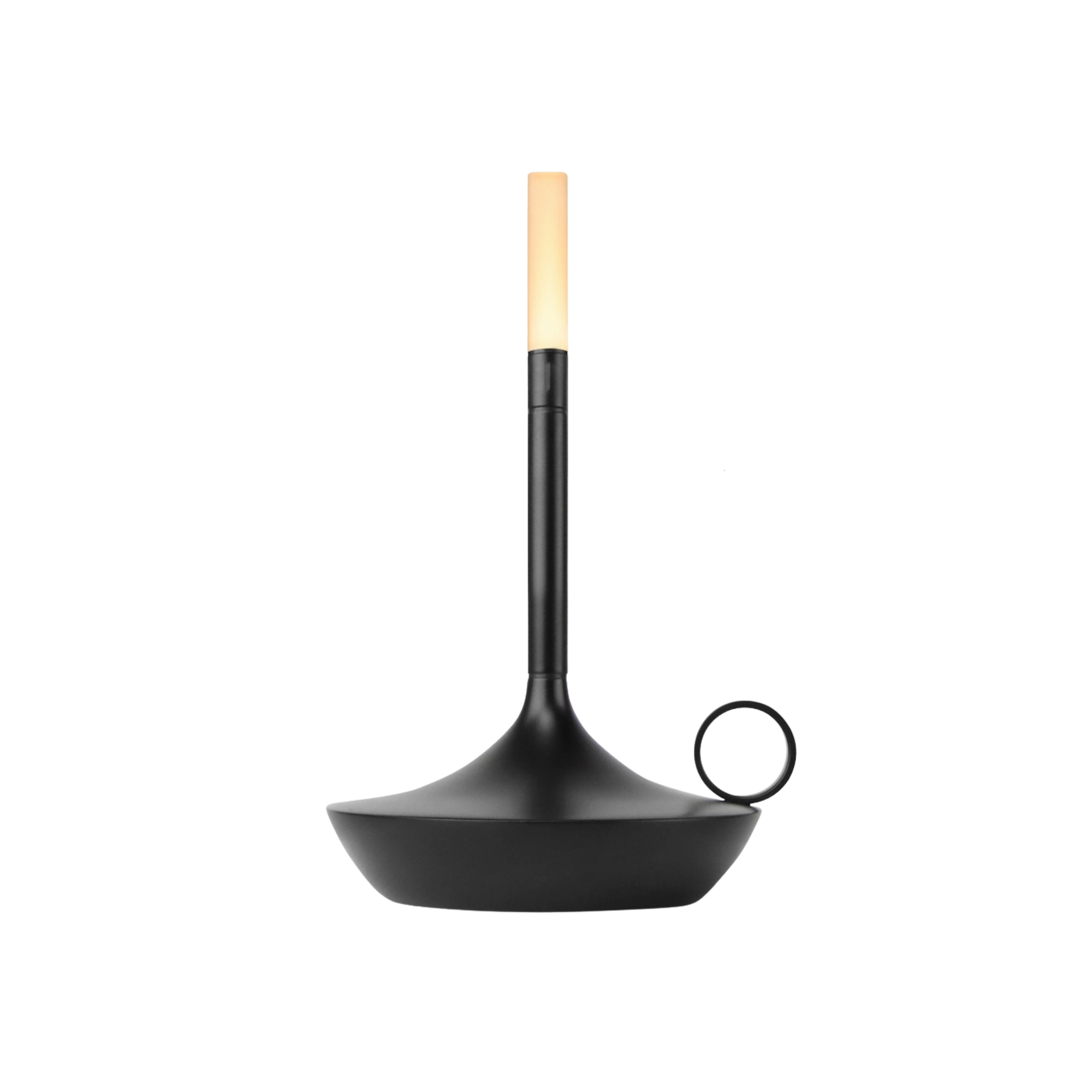 The small black Wick Pro Cordless Lamp from Graypants.
