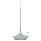 The large sage green Wick Pro Cordless Lamp from Graypants.
