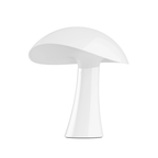 The cloud white Rumee 220 Portable Lamp from Louis Poulsen turned off.