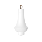 The white Tomoshi Portable Lamp from Louis Poulsen turned off.