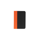 The black and orange Lito Mini Cordless Book Lamp from Lumio.