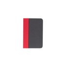 The gray and red Lito Mini Cordless Book Lamp from Lumio.