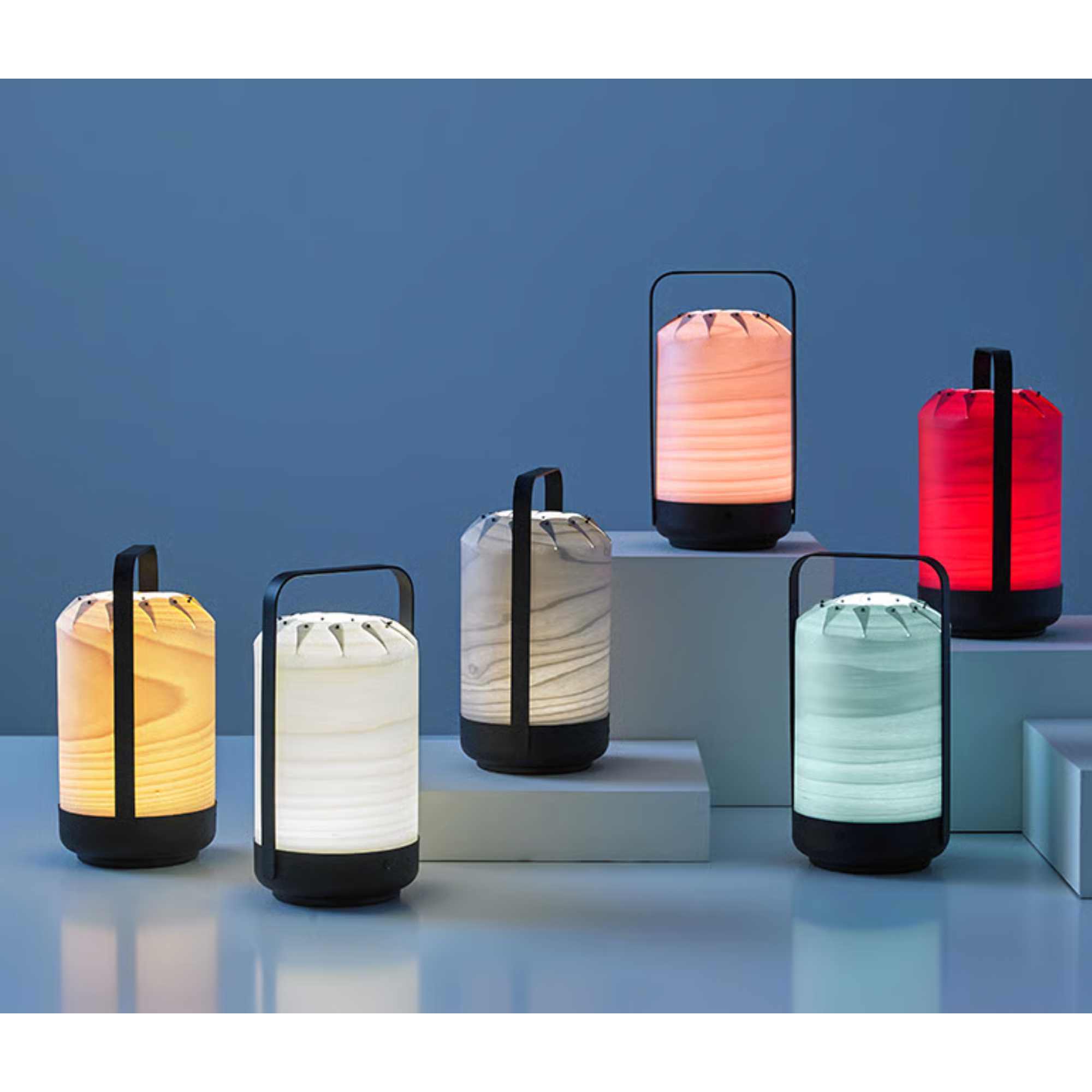 The Mini Chou Cordless Table Lamp from LZF color options. all-groups