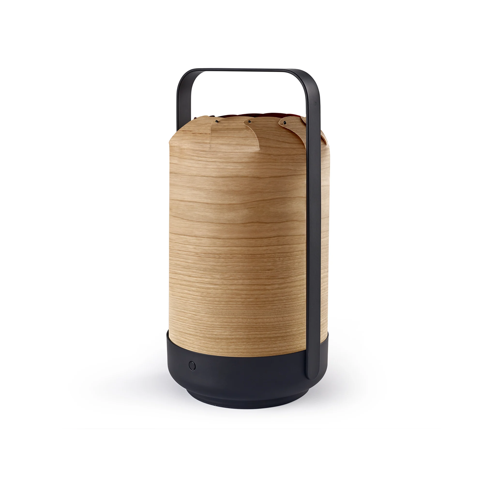The natural cherry Mini Chou Cordless Table Lamp from LZF.