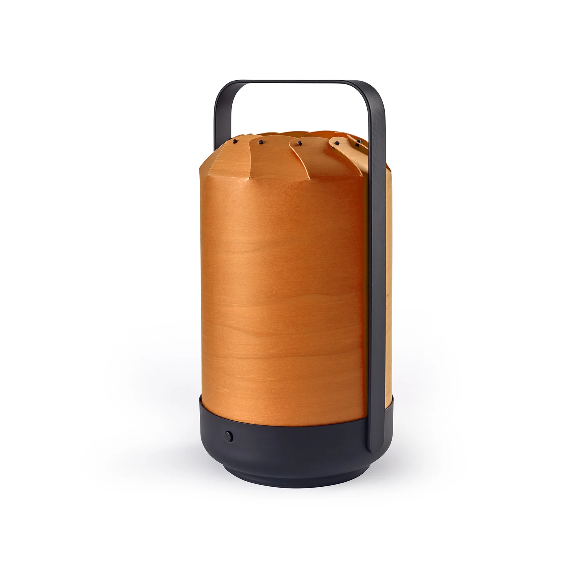 The orange Mini Chou Cordless Table Lamp from LZF.
