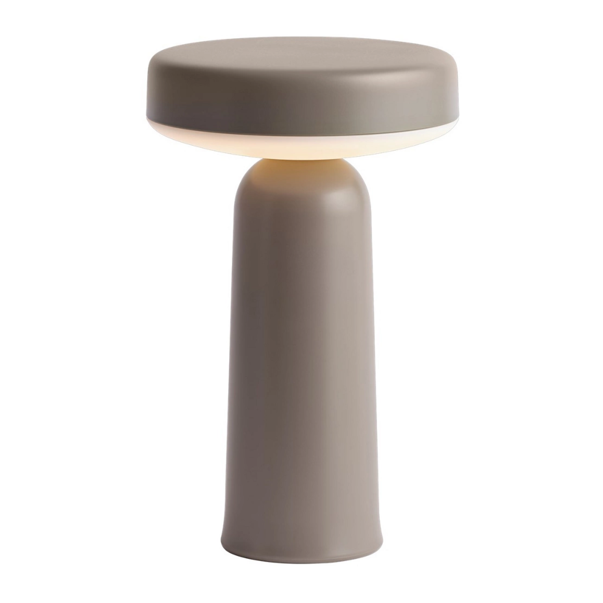 The taupe Ease Cordless Lamp from Muuto.