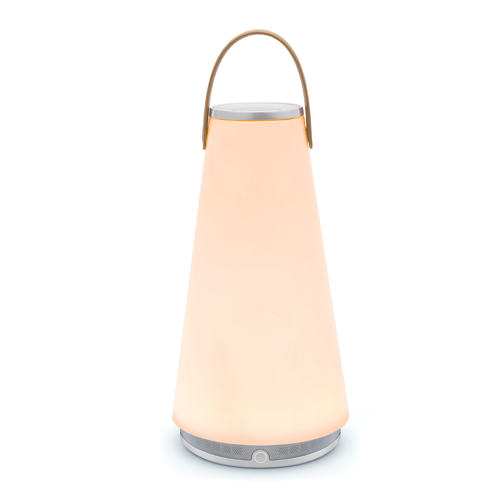 The Uma Sound Table Lamp from Pablo Designs.
