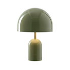 The moss Bell Cordless Lamp from Tom Dixon.