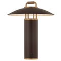 The Birk Outdoor Rechargeable Table Lamp from Troy Lighitng.