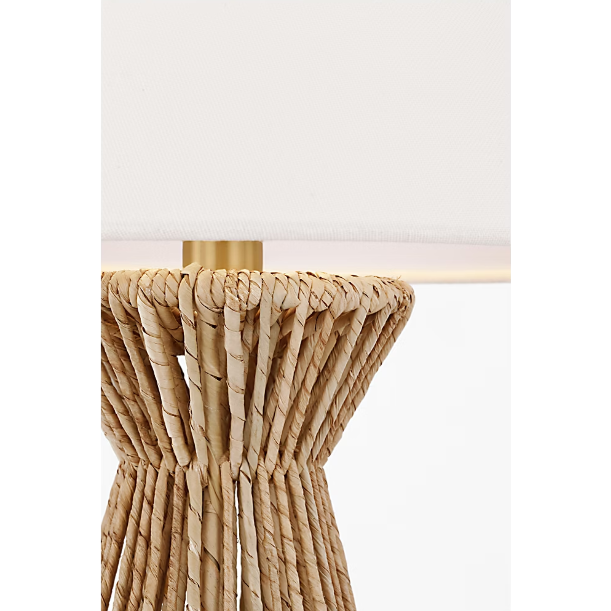 The Antigua Cordless Lamp from Visual Comfort Signature highlighting the linen shade.