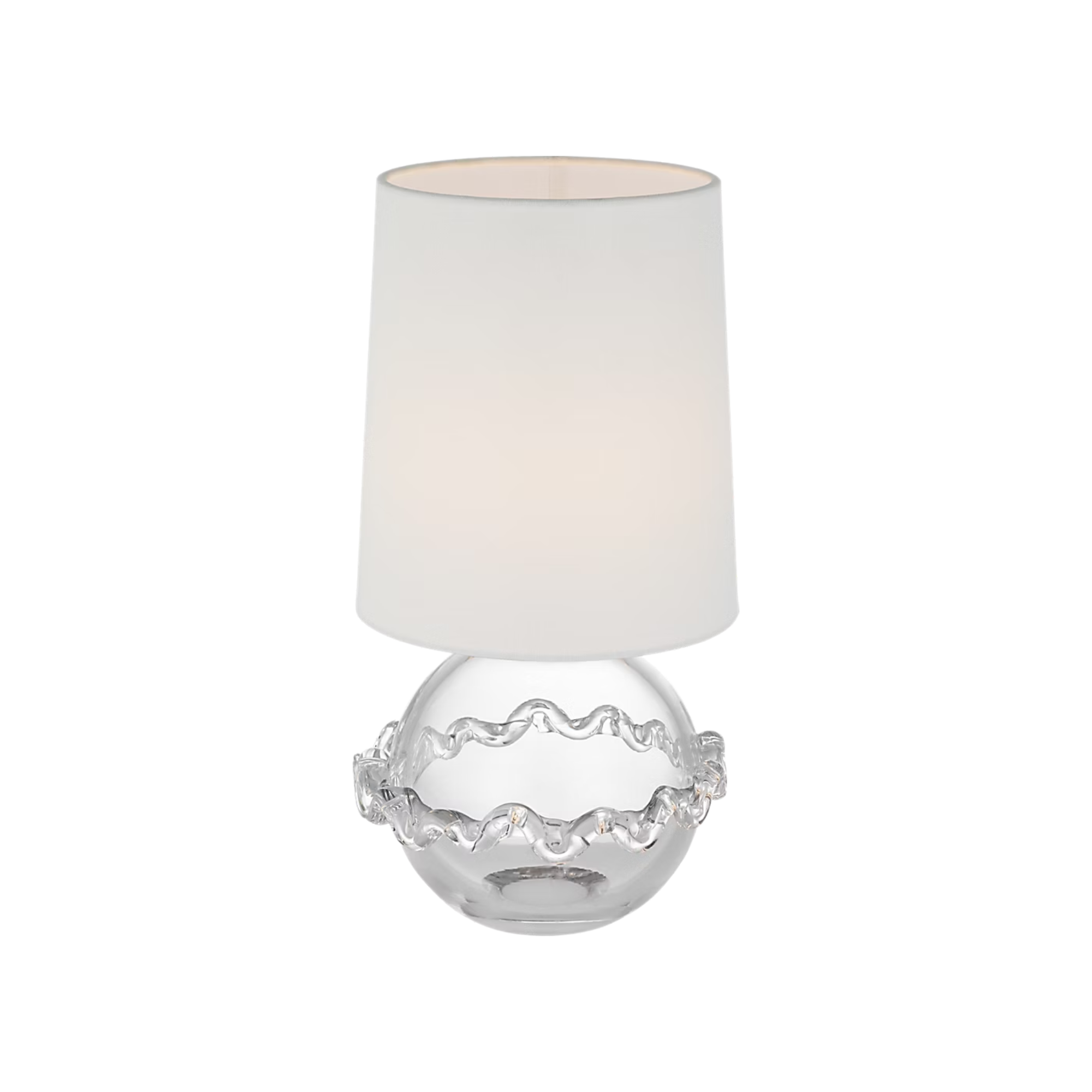 The Breslin Cordless Lamp from Visual Comfort Signature shown at an angle.