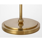 The brass Bryant Adjustable Cordless Floor Lamp base.