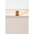 The bronze and hand rubbed antique brass Bryant Adjustable Cordless Floor Lamp showing the shade and finish in detail.