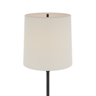 The bronze Bryant Adjustable Cordless Floor Lamp shade.