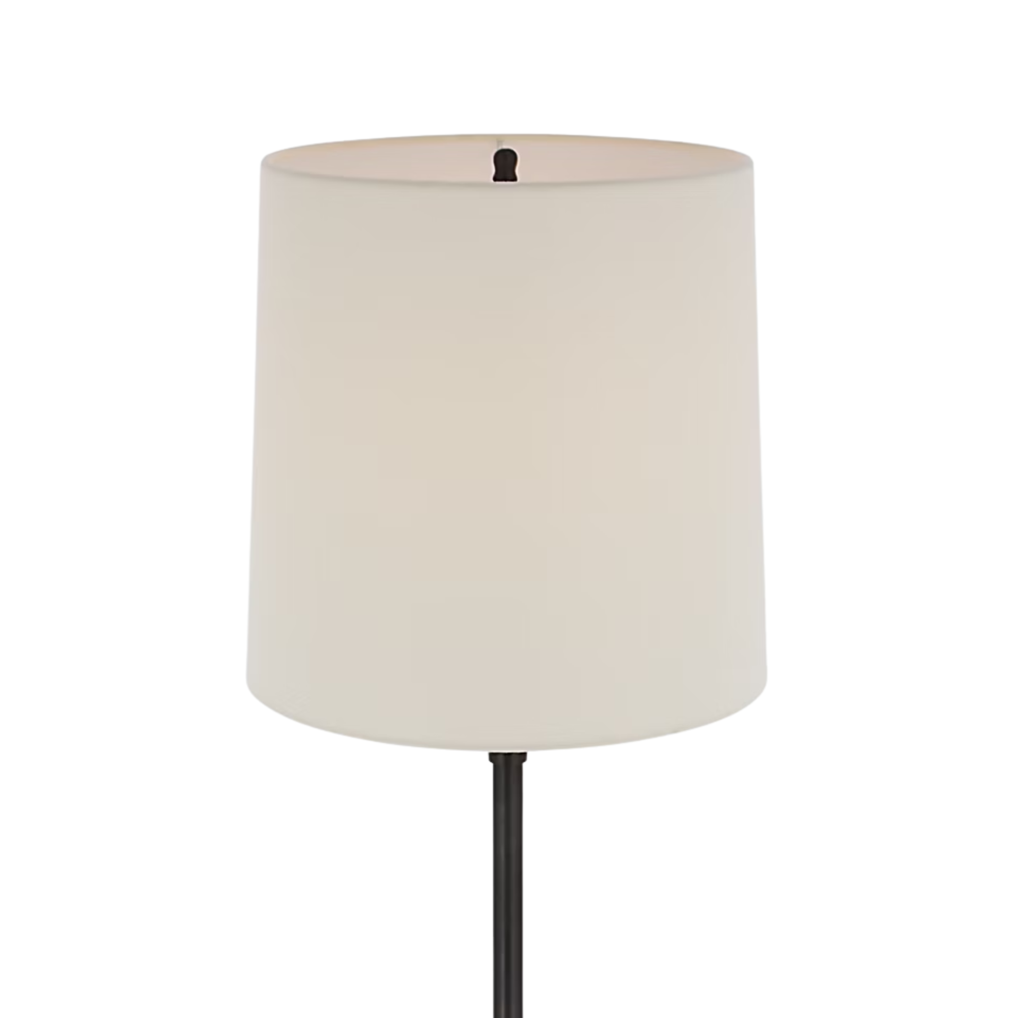 The bronze Bryant Adjustable Cordless Floor Lamp shade.