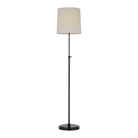 The bronze Bryant Adjustable Cordless Floor Lamp turned off.