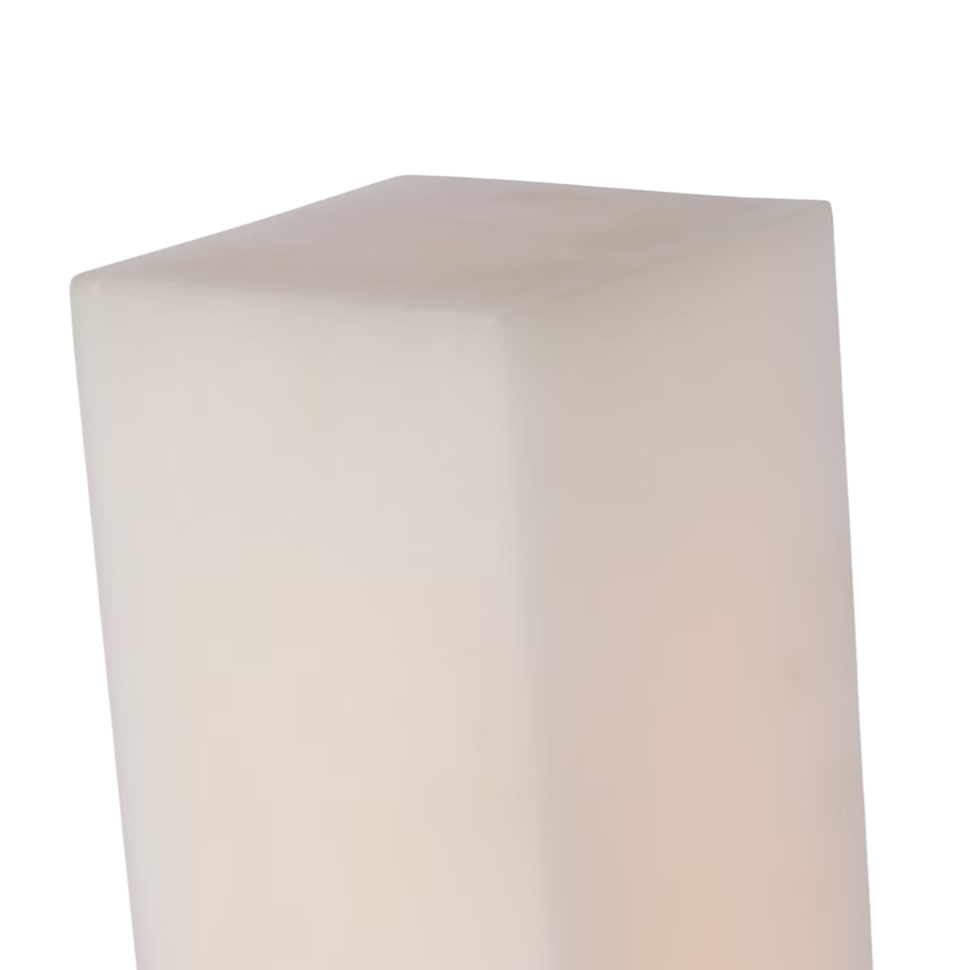 The Covet 16" Cordless Lamp from Visual Comfort Signature highlighting the alabaster shade.