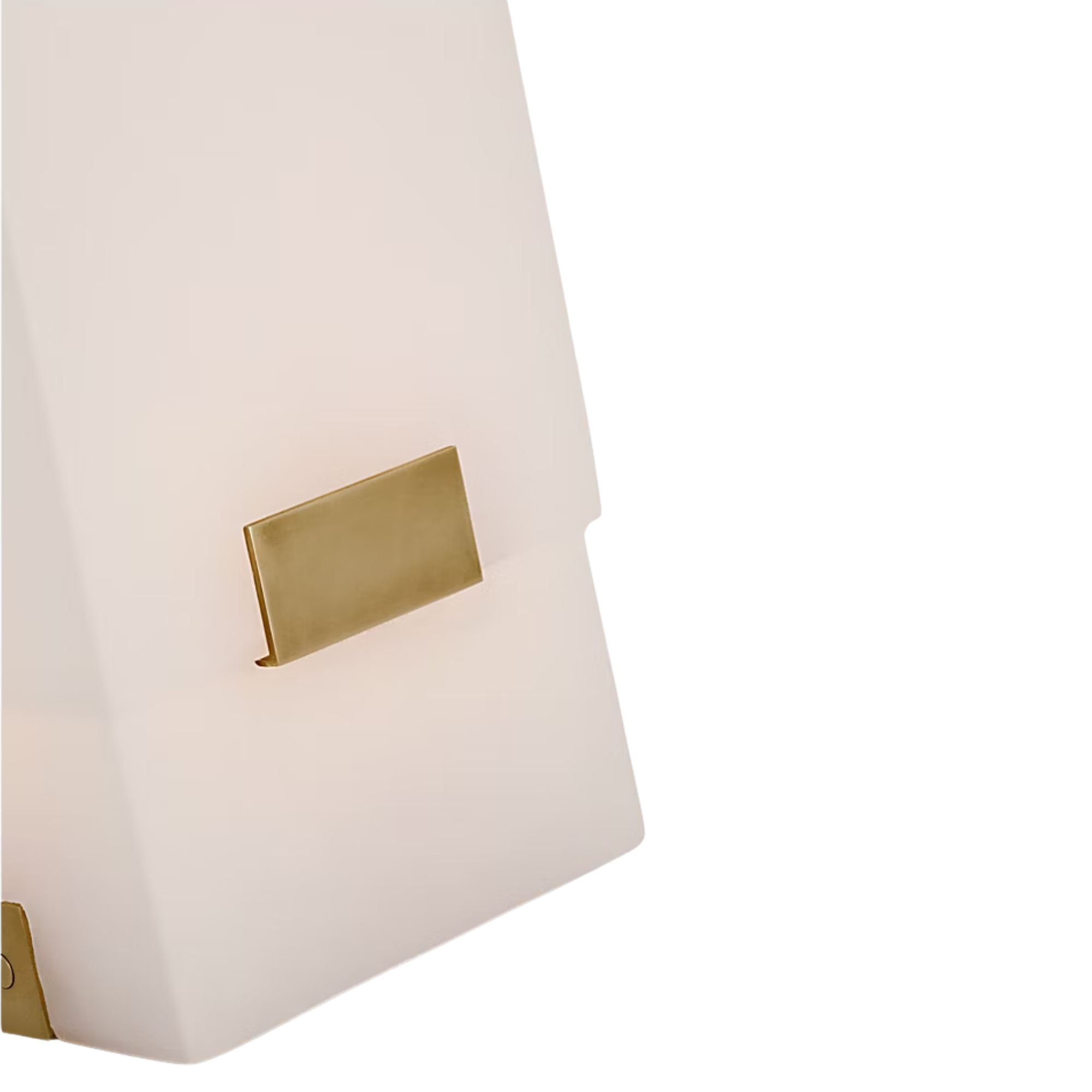 The Covet 16" Cordless Lamp from Visual Comfort Signature close up.