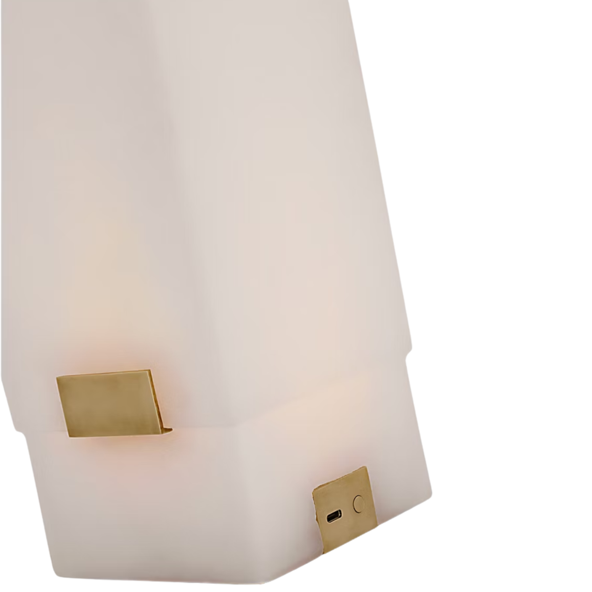 The side of the Covet 16" Cordless Lamp from Visual Comfort Signature.