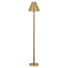 The Dalfern Cordless Reading Floor Lamp by Visual Comfort Signature, designed by Ralph Lauren at an angle.