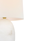 The Folly Rotatable Cordless Table Lamp from Visual Comfort Signature close up.
