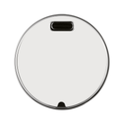 The nickel R41 Rechargeable Module Cordless Lamp from Visual Comfort Signature showing the base of the light where the direct charging port is.