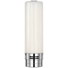 The nickel R41 Rechargeable Module Cordless Lamp from Visual Comfort Signature.