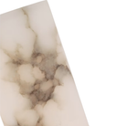 The Tourne 12" Cordless Lamp from Visual Comfort Signature showing the alabaster in detail.