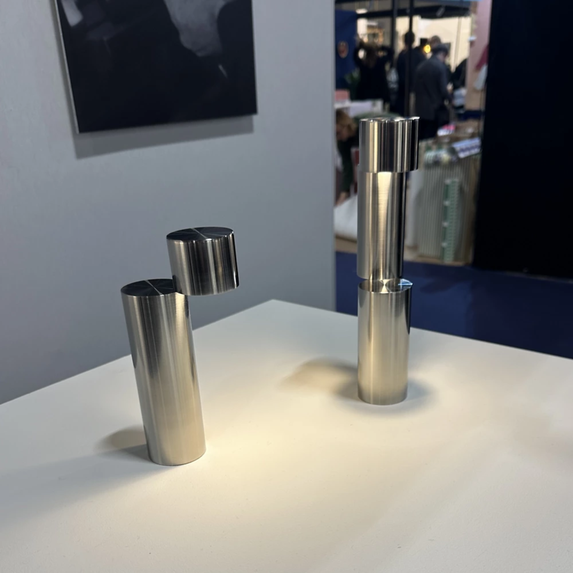The MOMENT Cordless Lamp from Y.S.M in a studio on display. all-groups