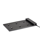 The black 6-Lamp Charging Platform - Pro Series from Zafferano.