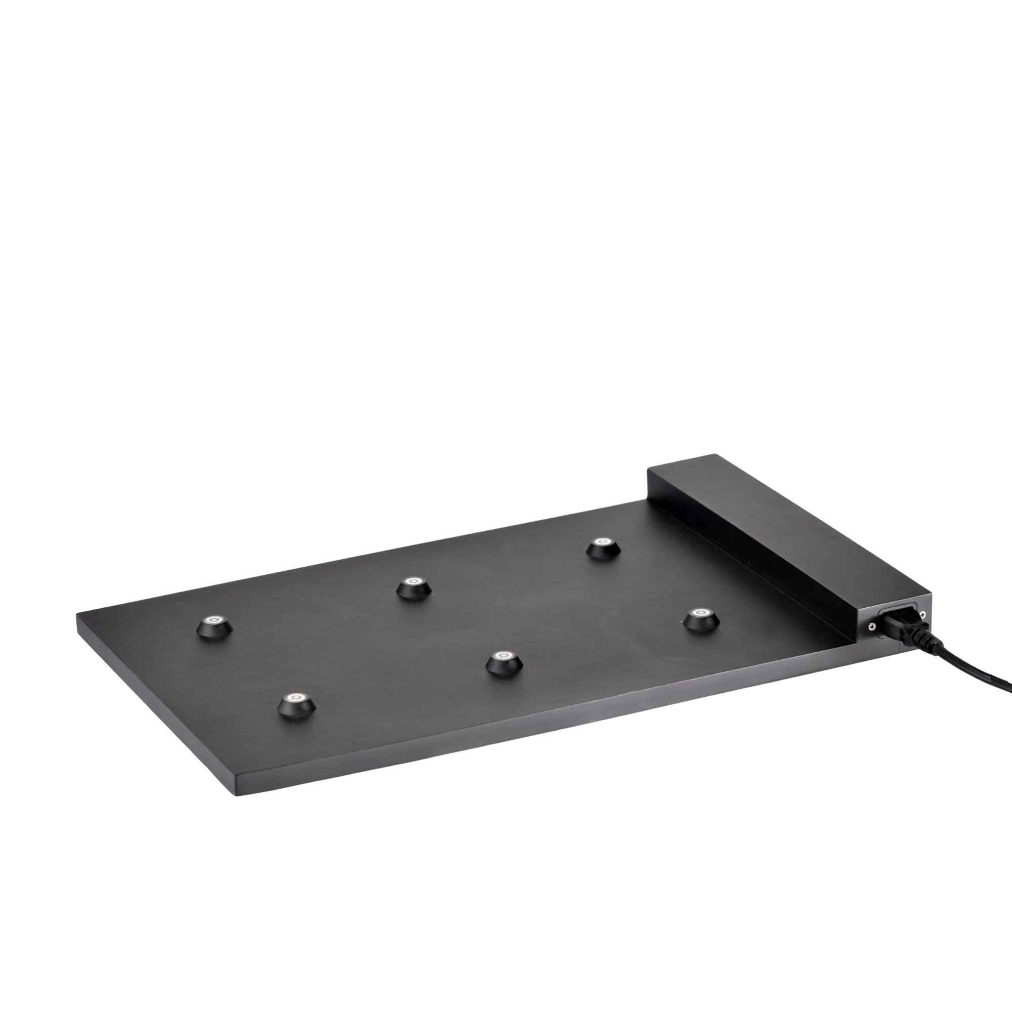 The black 6-Lamp Charging Platform - Pro Series from Zafferano.